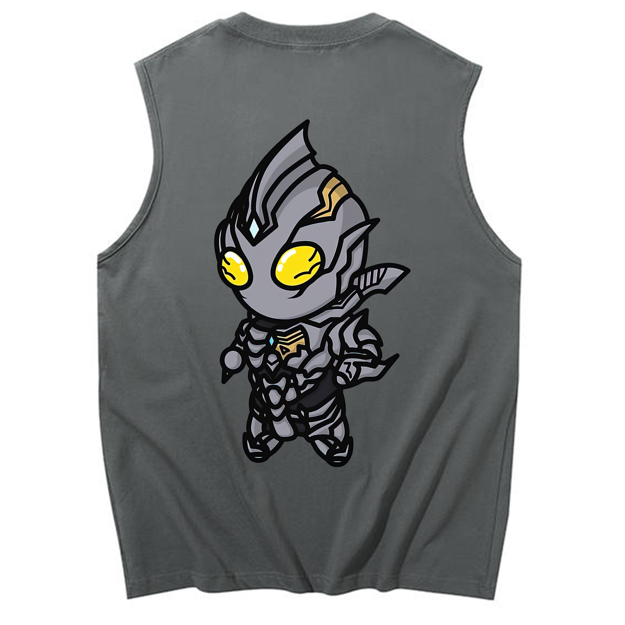 （画像用） ウルトラマン Ultraman コットン100％タンクトップ（背面プリント）